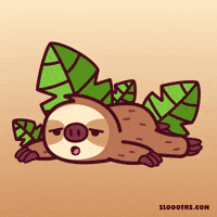 Tired Agotado GIF by Sloooths