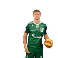 RimparerWoelfe ball handball wolf skills Sticker