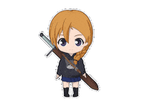 inziroclan art anime music kawaii Sticker