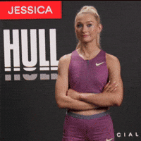 Track And Field Smiling GIF by Grand Slam Track