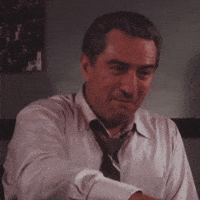 Robert De Niro Laughing GIF