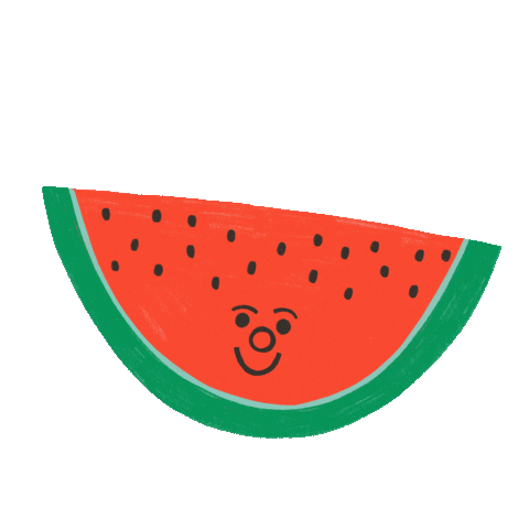 Happy Water Melon Sticker