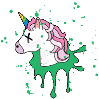 Unicorn Chalk Sticker by Raw Grip Strength Co.