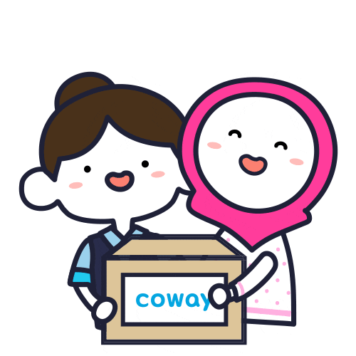 Change Your Life Thank You Sticker by Coway Malaysia