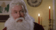 Santa Claus Christmas Movies GIF by GIF Greeting Cards