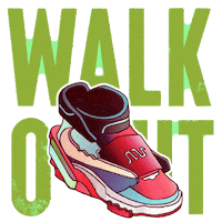 Fashion Running Sticker