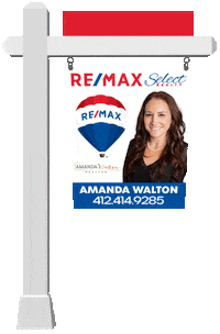 AmandaWaltonRealtor real estate realtor sign remax Sticker