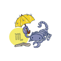 Rain Walk Sticker