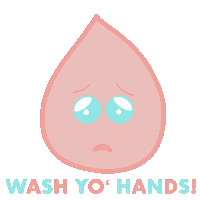 Health Wash Your Hands Sticker by Design Jord
