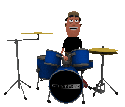 3D Rock Sticker by Stay Naked