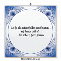 Auto Wijsheid GIF by Tegelspreuken.nl