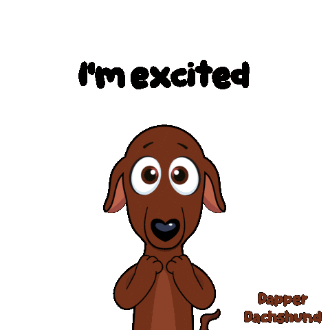 So Excited Love Sticker by VeeFriends