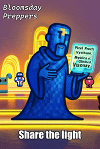 Neon Inspiring GIF by Bloomsday Preppers