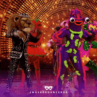 Happy Dance GIF by The Masked Singer UK & The Masked Dancer UK