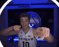 Byu Basketball Hansen GIF by BYU Cougars