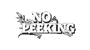 No Peeking Sticker by Real Deals Corporate