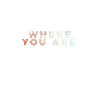 Where You Are Angell Sticker by Frequency Music