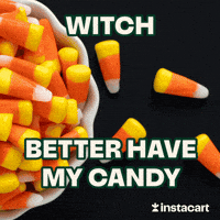 Serious Trick Or Treat GIF by Instacart