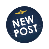 Air Force Post Sticker by Belgian Air Force