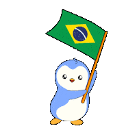 Goal Penguin Sticker by Pudgy Penguins