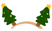Christmas Tree Sticker by Demic