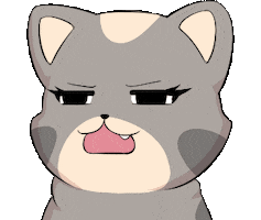 Mew Mew What Sticker by Jin