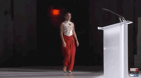 yara shahidi cfda awards 2019 GIF by CFDA