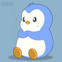 Sad Cry GIF by Pudgy Penguins