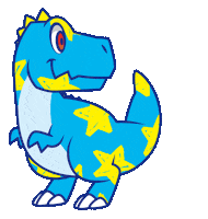 Dinosaur Dino Sticker by ASOBISKI