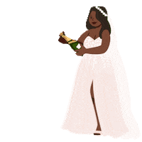 Wedding Dress Sticker by David's Bridal