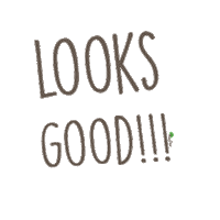 Text Good Looking Sticker by Life In Treetop