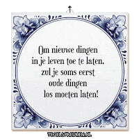 Nl Nieuw Sticker by Tegelspreuken.nl