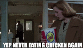 X-Files Chicken GIF by Diversify Science Gifs