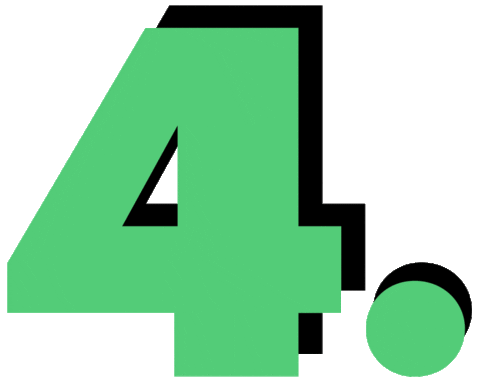 dlfnova giphyupload numbers four count Sticker