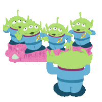 Tokyo Disneyland Toy Story Alien Sticker