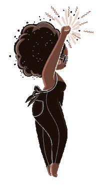 mamakhol woman black justice racism Sticker