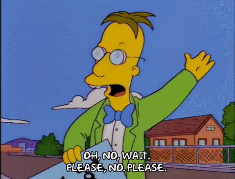 the simpsons please GIF