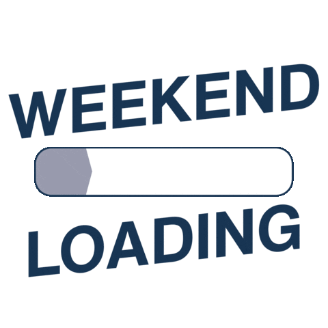 Friday Weekend Sticker by gruppemarx