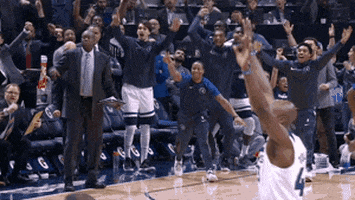 lets go yes GIF by NBA