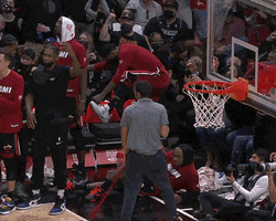 Lets Go Reaction GIF by Miami HEAT