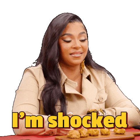 Shocked Chicken Wings Sticker by First We Feast