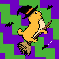 To The Moon Dog GIF