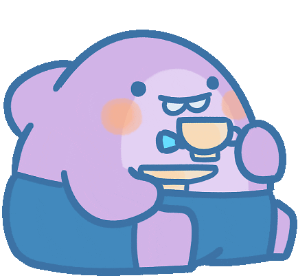 Coffee Tea Sticker by KdeeStix