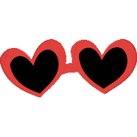 Chill Out Hearts Sticker