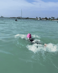 Beach Swimming GIF
