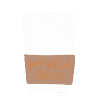 taydesignco coffee fall pumpkin latte Sticker