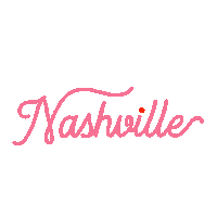 Pink Nashville Sticker