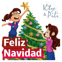 Christmas Santa Sticker by Kty&Pili