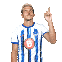 Football Click Here Sticker by Hertha BSC