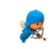 Adore I Love You Sticker by Pocoyo